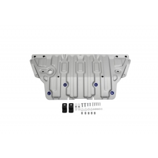 Алюминиевая защита картера Audi A4, V - 1.4; 2.0 (190л.с.); 2.0 (249л.с.); АКПП; привод - все с 2015 года