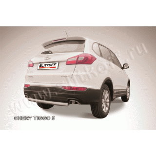 Защита заднего бампера 57 мм CHERY Tiggo 5 (Чери Тигго 5) с 2014 по 2016 год выпуска