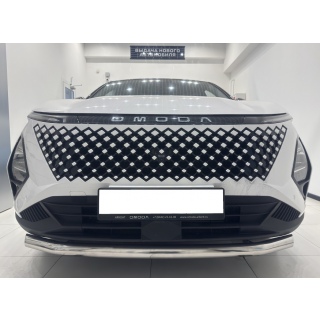 Защита переднего бампера из нержавеющей стали d60 мм Chery Omoda C5 