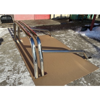 Защитная дуга кузова d60 мм из нержавеющей стали GREAT WALL Wingle 5 (Грейт Вол Вингл 5)