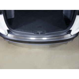 Накладка на задний бампер (лист шлифованный) HONDA CR-V (Хонда СРВ) с 2017 года