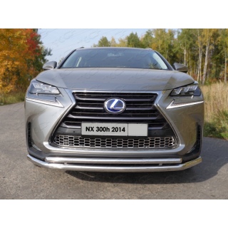 Решетка радиатора лист LEXUS NX 300h (Лексус NX 300h) с 2014 по 2017 год