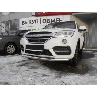 Защита переднего бампера d60 мм LIFAN X-60 (Лифан Х-60) с 2016 года