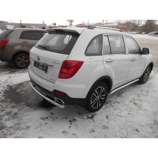 Защита заднего бампера d60 мм LIFAN X-60 (Лифан Х-60) с 2016 года