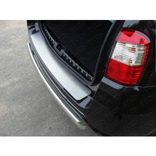 Накладка на задний бампер (декоративная) NISSAN Terrano (Ниссан Террано) с 2014 г.