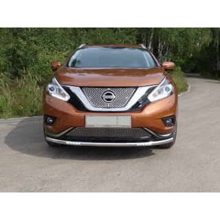 Решетка радиатора верхняя (лист) NISSAN Murano (Ниссан Мурано) с 2016 года