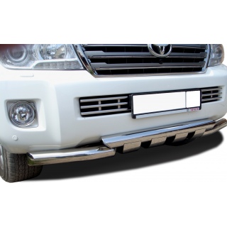 Решетка радиатора d16 мм из нержавеющей стали TOYOTA Land Cruiser 200 (Тойота Ленд Крузер 200) 2012-2015