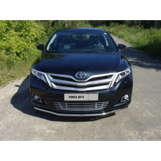 Решетка радиатора 12 мм из нержавеющей стали TOYOTA Venza (Тойота Венза)