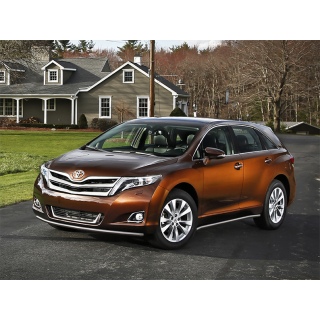 Пороги труба 42 мм из нержавеющей стали TOYOTA Venza (Тойота Венза)