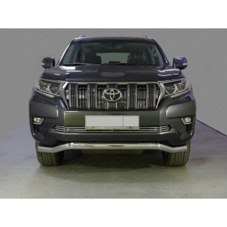 Решетка радиатора внутренняя (лист) Toyota Land Cruiser 150 Prado (Тойота Ленд Крузер 150 Прадо) с 2017 года