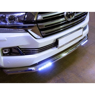 Решетка радиатора d16 мм из нержавеющей стали TOYOTA Land Cruiser 200 (Тойота Ленд Крузер 200) 2015-2021