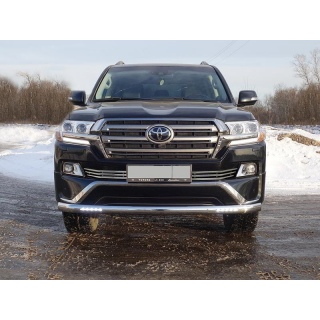 Решетка радиатора d16 мм из нержавеющей стали TOYOTA Land Cruiser 200 Executive (Тойота Ленд Крузер 200 Executive)