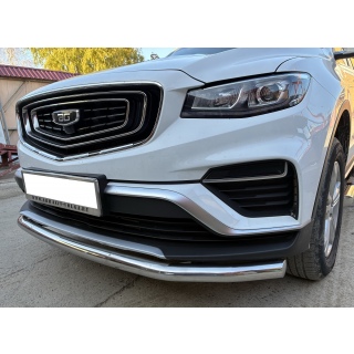 Защита переднего бампера из нержавеющей стали d60 мм BELGEE X70