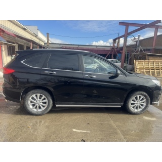 Защита штатного порога из нержавеющей стали d60 мм HAVAL М6