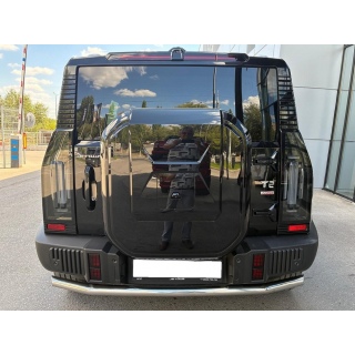 Защита заднего бампера из нержавеющей стали d60 мм Jetour T2