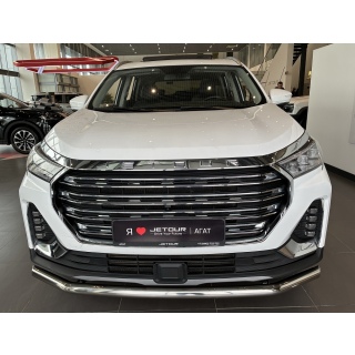 Защита переднего бампера из нержавеющей стали d60 мм Jetour X90 Plus