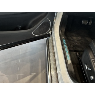 Пороги площадкой из нержавеющей стали, d60 мм Jetour X90 Plus