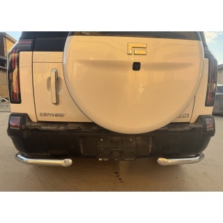 Защита заднего бампера 