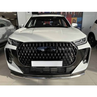 Защита переднего бампера из нержавеющей стали d60 мм TENET T7