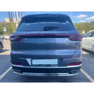 Защита заднего бампера двойная из нержавеющей стали d60-42 мм Xcite X-Cross 7