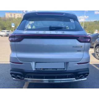 Защита заднего бампера двойная из нержавеющей стали d60-42 мм Xcite X-Cross 8