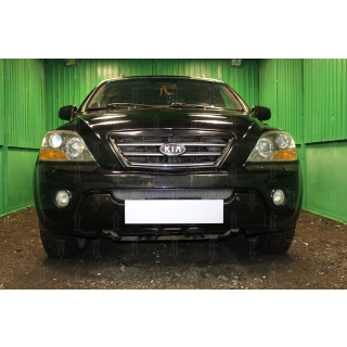 Решетка радиатора хромированная (низ) KIA Sorento (КИА Соренто) с 2006 по 2011 год выпуска