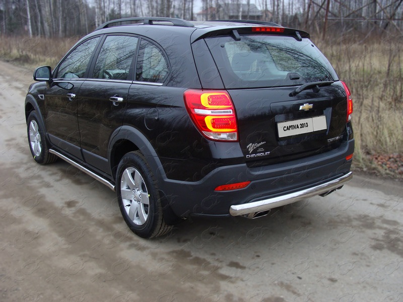 Chevrolet captiva багажник