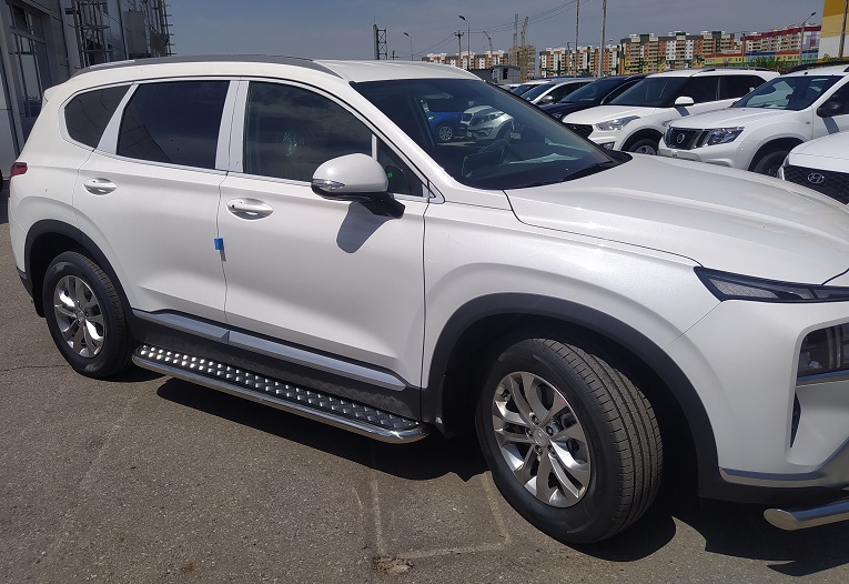 Пороги HYUNDAI Santa Fe (Хендай Санта Фе) с 2021 года