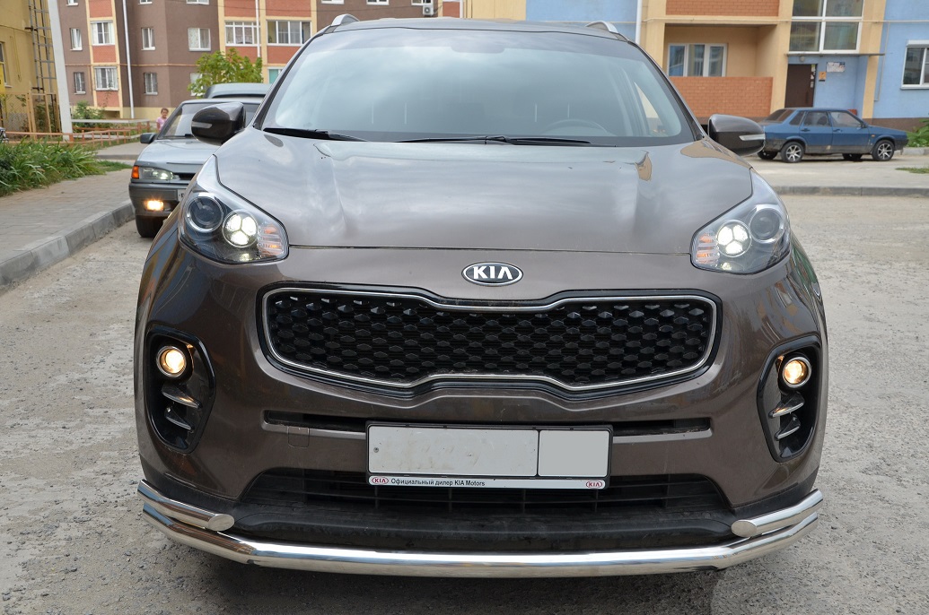 бампер киа спортейдж 4