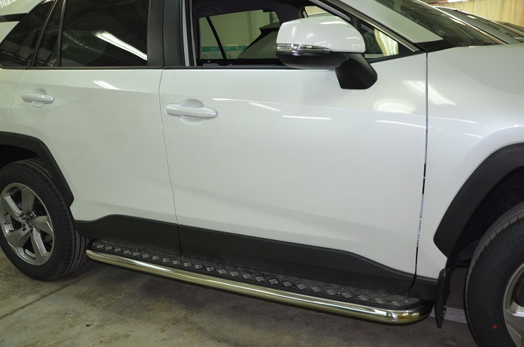Пороги TOYOTA Rav-4 (Тойота Рав 4) с 2019 года