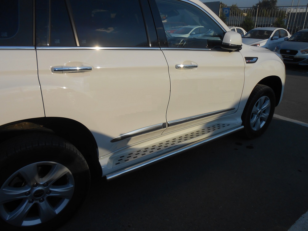 Haval h6 пороги вместо штатных